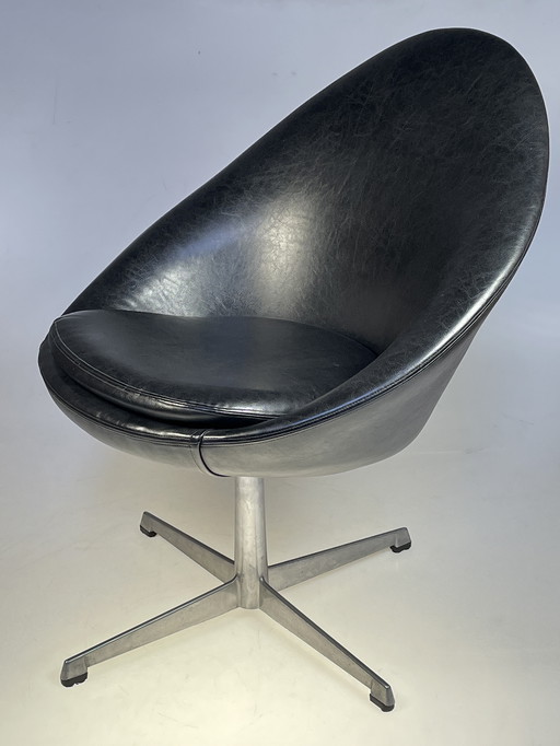 Fauteuil Pastoe, fauteuil Little Egg, fauteuil pivotant des années 1960