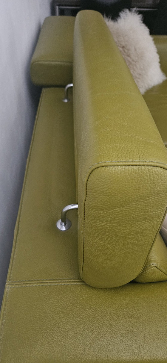 Image 1 of Sofá de cuero de 2,5 plazas