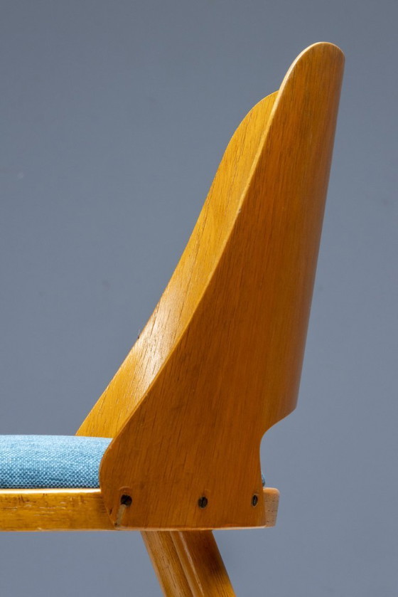 Image 1 of Juego de cuatro sillas de comedor, Radomír Hofman, años 60, Checoslovaquia