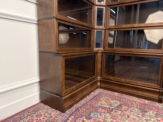 Libreria angolare classica stile inglese Globe Wernicke – Librerie, Vetro, Metallo (photo 7 of 20)