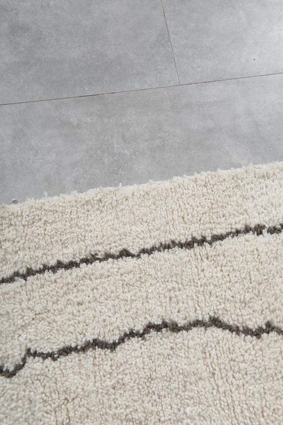 Tapi en laine pure naturelle tissé a la main taille 1,5/2,5 m – Ahrend, Wool (photo 3 of 7)