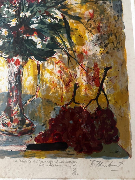 Bertoldot Taubert (italienisch/französisch 1915–1974) – Stillleben Nr. 7/20 – 79 × 63 cm (photo 10 of 14)