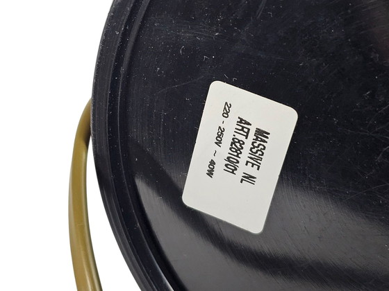 Image 1 of Massive - AF Cincuanta Italie - lampe à poser - lampe lustre - lampe de table - métal - verre - 90's