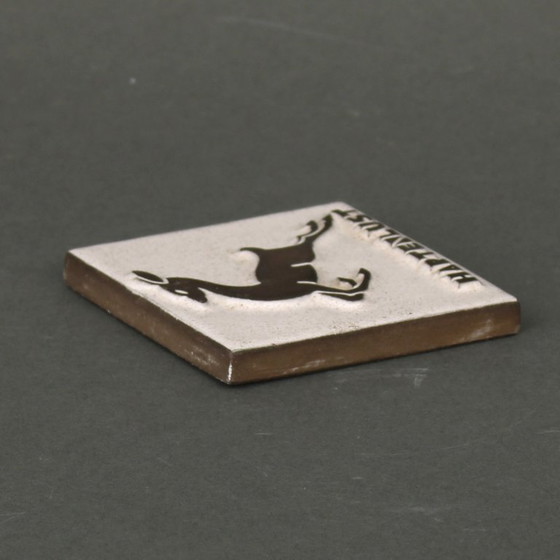 Image 1 of Leendert Blok (1904-1983) - Chanoir tegel - Westraven, Utrecht - Hartenlust - jaren zestig 