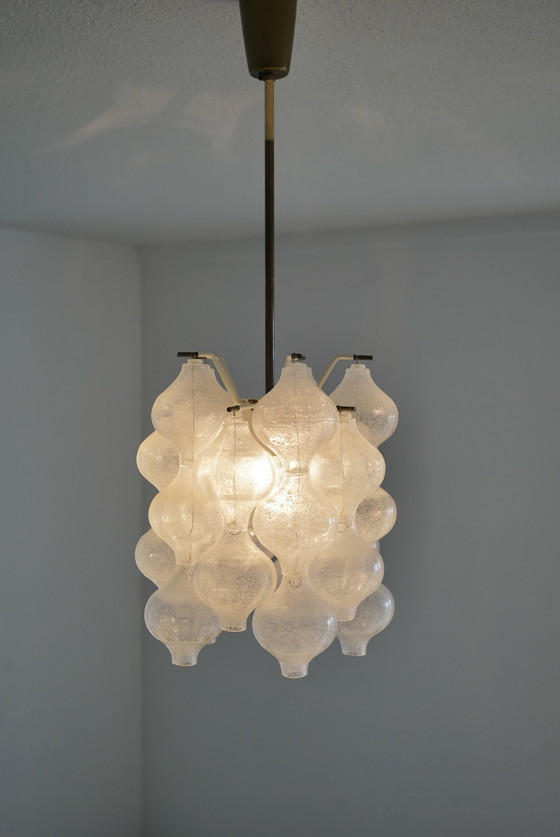 Image 1 of  Vintage Tulipan kroonluchter van JT Kalmar voor Franken Kalmar KG. 1960s