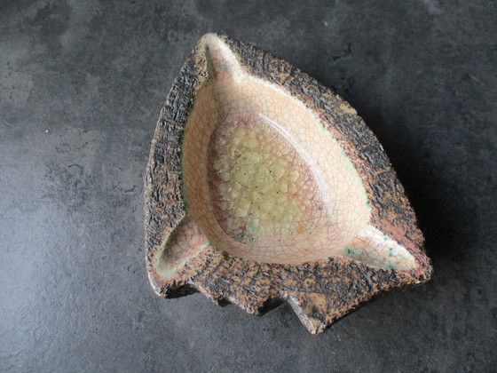 Image 1 of Pieter Groeneveld, posacenere, smaltato, con interno screpolato, marchiato.