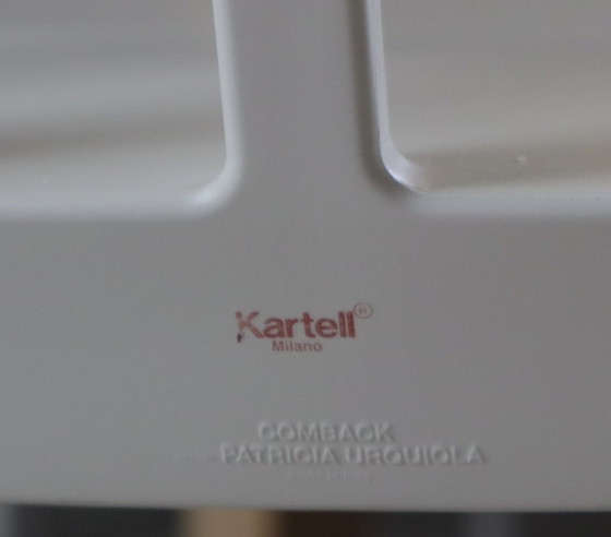 Image 1 of Ensemble de chaises élégantes et confortables Kartell Comback - blanc
