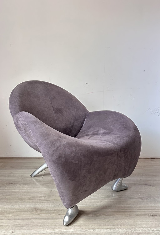 2x Leolux Papageno design fauteuils