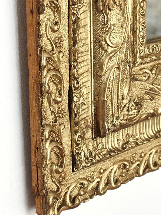 Image 1 of Grande specchio con frontale in stile Napoleone III