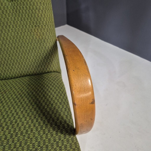 Jaroslav Šmídek Stoelen voor TON, originele bekleding, Tsjecho-Slowakije 1960