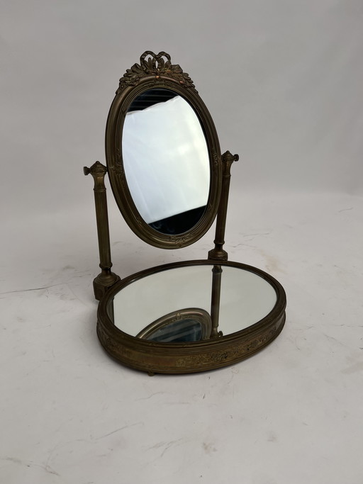 Victorian Mirror 1880 Baroque Style