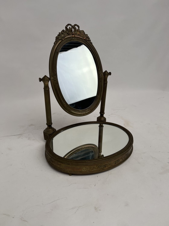 Image 1 of Victorian Mirror 1880 Baroque Style