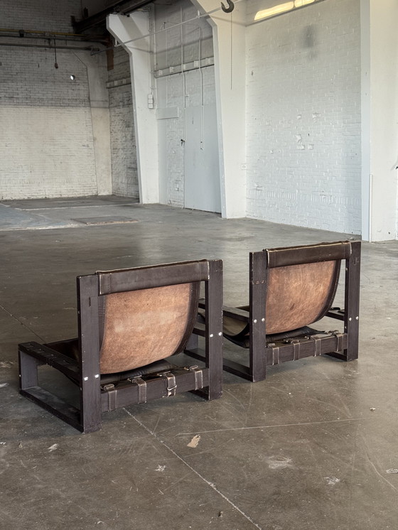 Image 1 of Sonja Wasseur Brutalist Chairs 