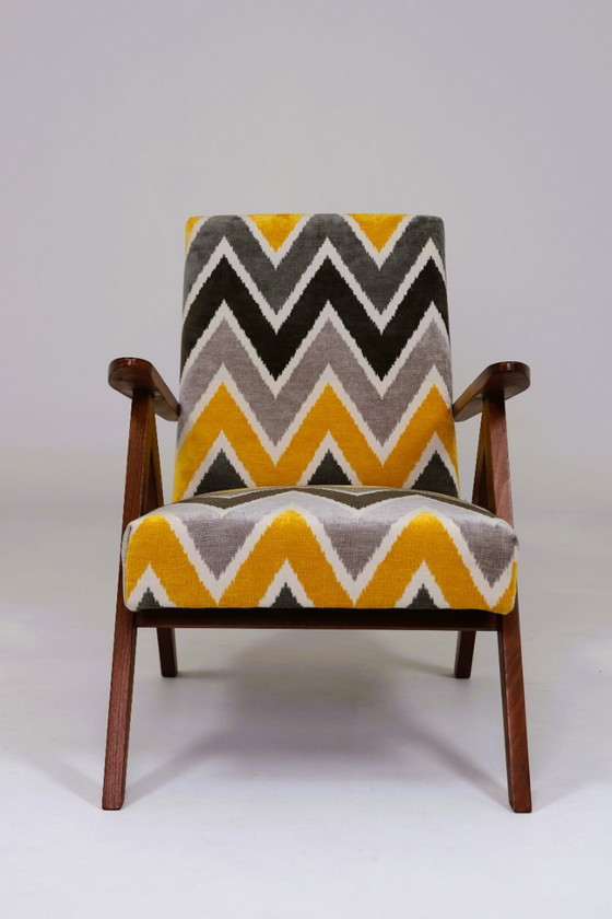 Image 1 of Fauteuil scandinave style ethnique Lima Fauteuil de salon moderne du milieu du siècle Lima