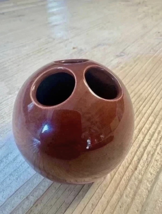 Vintage Marisa Italy Ceramic Space Age Pen Holder – Table accessories (photo 5 of 5)