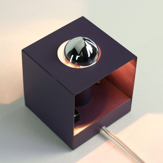 Image 1 of Kubus Space-Age wall/table lamp.