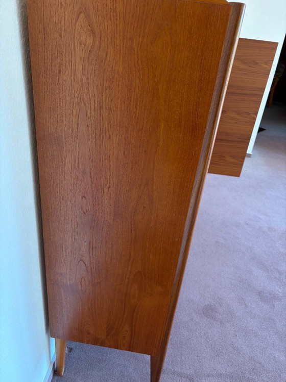 Buffet haut/buffet vintage DeWe, milieu du siècle – Wood (photo 13 of 16)