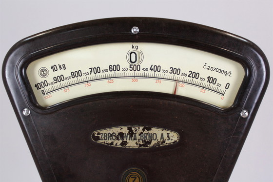 Image 1 of Large Bakelite Grocery Scale, 1930S