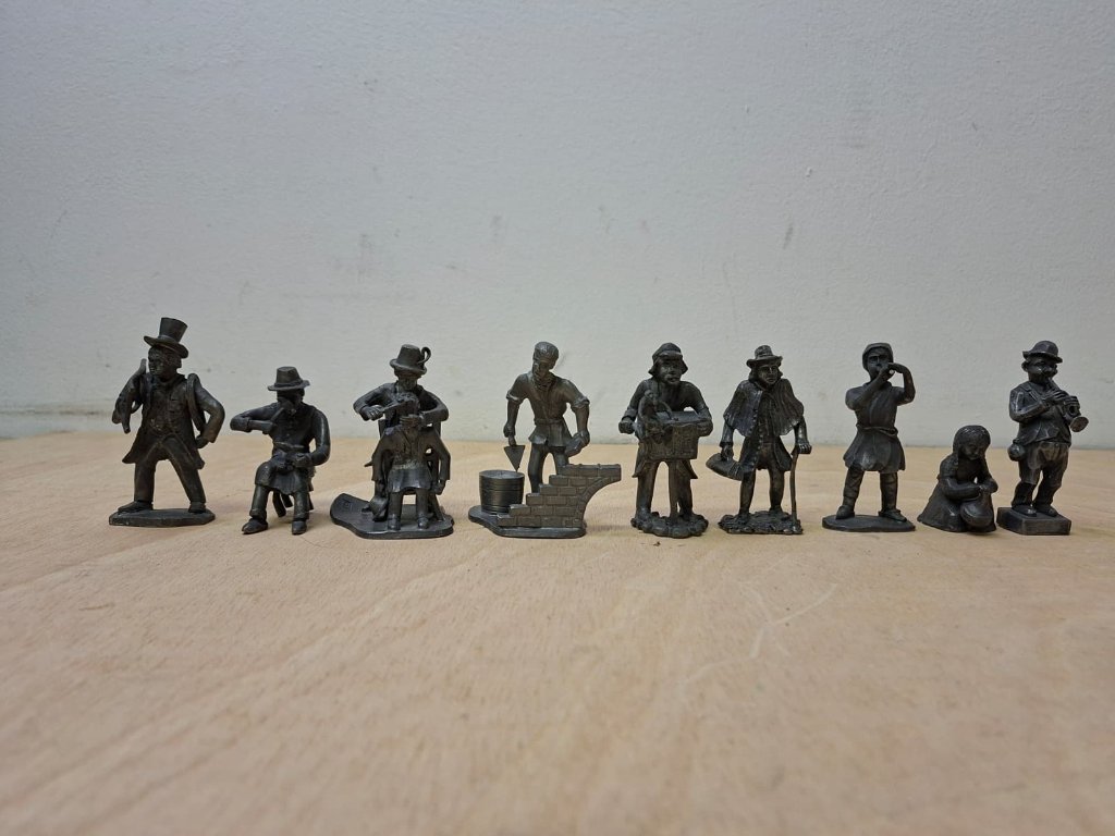 9x pewter figurines crafts - Daalderop & Meeuws | €35 | Whoppah