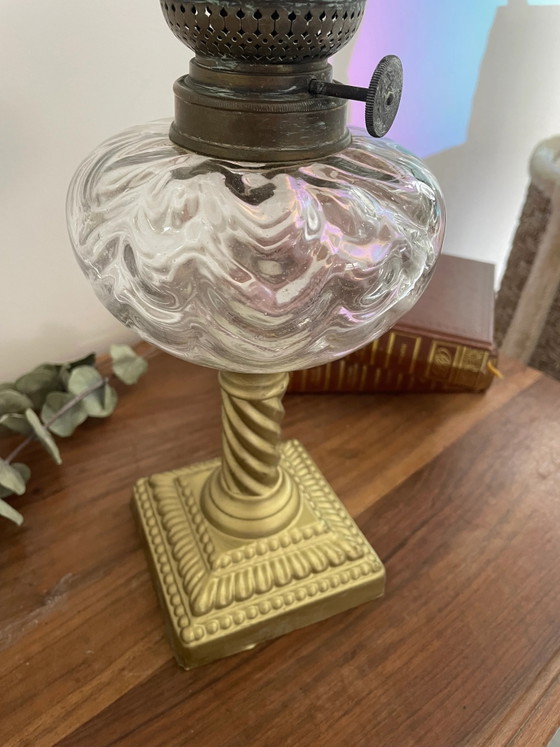 Lot van vintage petroleum- en olielampen – Tafellampen (photo 4 of 17)