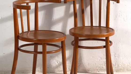 Poltrone antiche in legno curvato stile Thonet – Europa Centrale, circa 1930 #10 (photo 3 of 40)