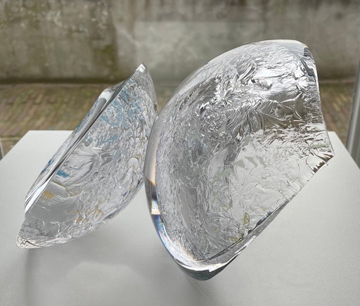 “EQUILIBRIO” Objeto de vidrio único de Petr Kuchta