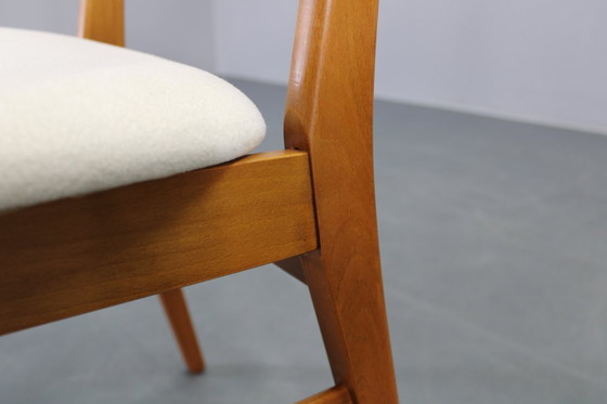 Image 1 of 1960er Satz von fünf restaurierten Teakholz-Esszimmerstühlen von Fastrup, Dänemark