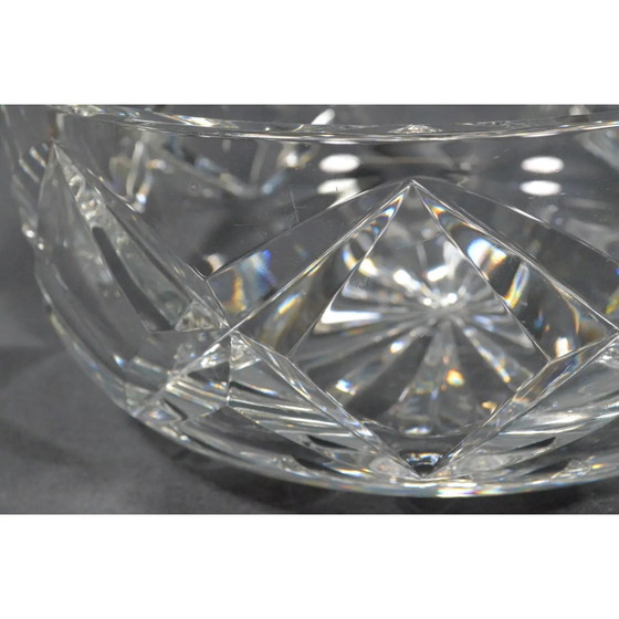 Vintage Saint-Louis French Hand-Cut Crystal Centerpiece Bowl, 20th Century (photo 15 of 15)