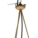 Art Deco - Ceiling fixture - France - In the style of Degue - Matt glass