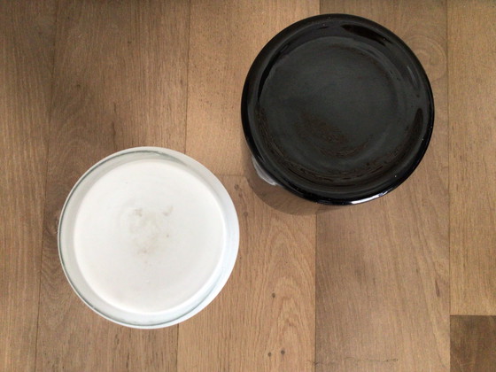 Image 1 of Set of 2 Holmegaard style vases