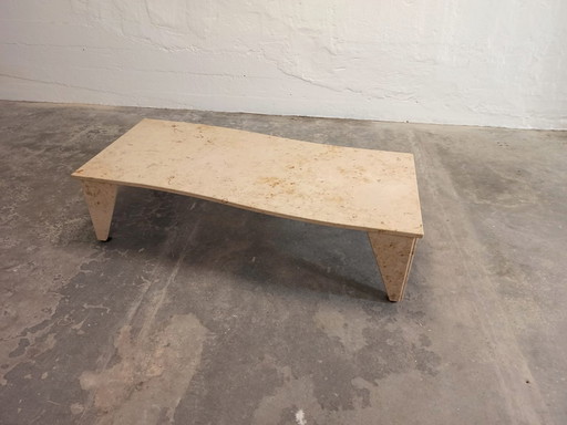 Vintage tessellated stone coffee table 