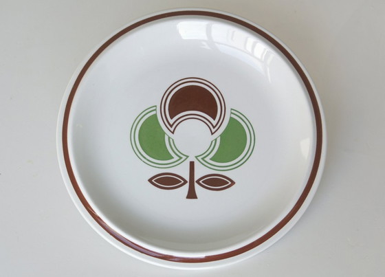 Image 1 of 6 piatti per la colazione Lavano Richard Ginori, design italiano moderno di metà secolo