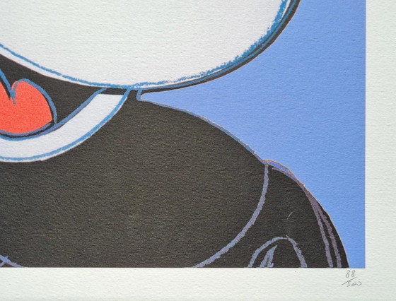 Image 1 of D'après Andy Warhol, Mickey Mouse, années 1980, lithographie