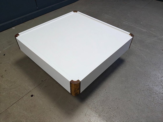 Image 1 of Tavolino da caffè vintage attribuito a Willy Rizzo, anni '70