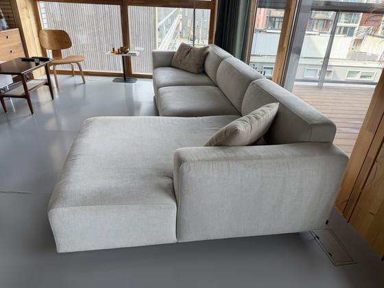 Image 1 of Sofá de 3 plazas &tradition Develius con chaise longue, lado izquierdo, Karakorum 003