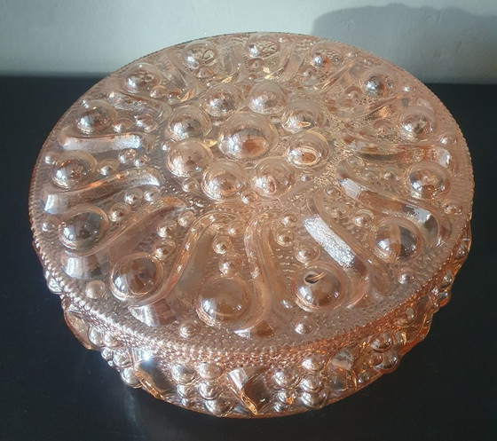 Image 1 of Applique/plafonnier vintage - Nacre - Glashütte Limbourg