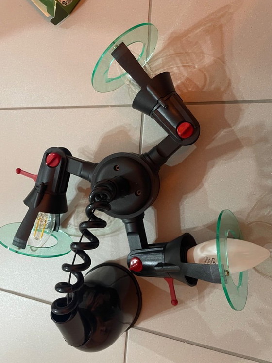 Image 1 of Lampe Eglo vintage à 3 têtes