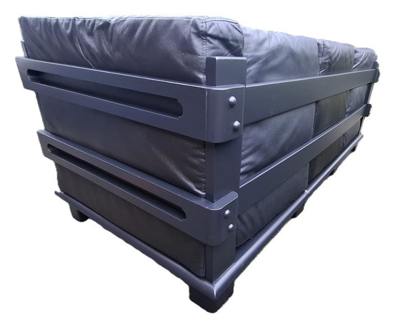 Image 1 of brutalistisches Dreisitzer-Sofa