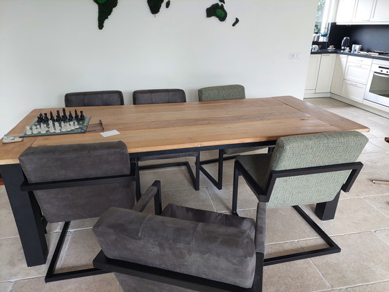 Image 1 of 6x Contiro Dining Table Chairs