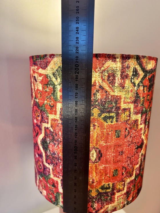 Image 1 of Moderne draadloze tafellamp - gemaakt van een vaas uit de jaren 70 - West-Duits aardewerk