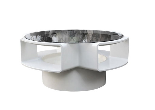 Table Basse Ufo Vintage • Jean Maneval • Space Age • 1970
