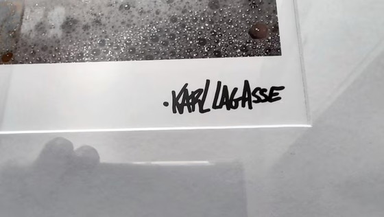 Image 1 of Karl Lagasse (1981) - Femme dans son bain - Art print signed