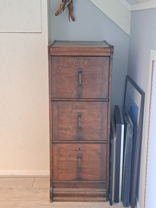 Oude / antieke archiefkast 