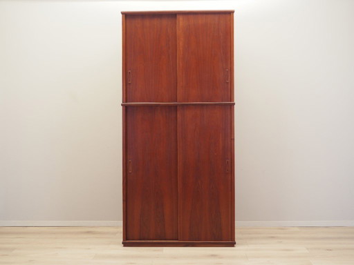 Armadio in teak, design danese, anni '70, produzione: Danimarca