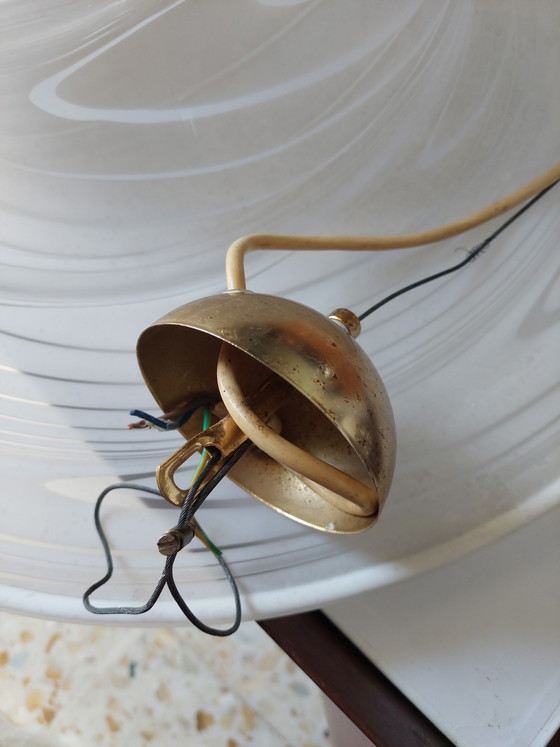 Image 1 of Suspension de grande taille, style futuriste, en verre de Murano