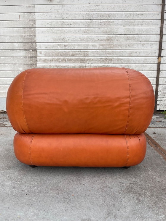 Image 1 of Poltrona lounge Sapporo di Mobil Girgi, design italiano degli anni '70.