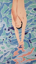 David Hockney - Il tuffatore, Giochi Olimpici di Monaco 1972