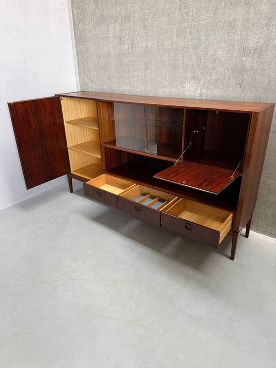 Image 1 of VINTAGE PALISSANDER FRISTHO FRANEKER HIGHBOARD ’60