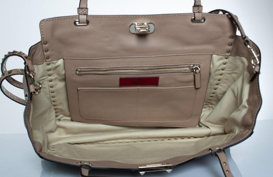 Image 1 of Valentino Garavani, Medium rockstud leather tote
