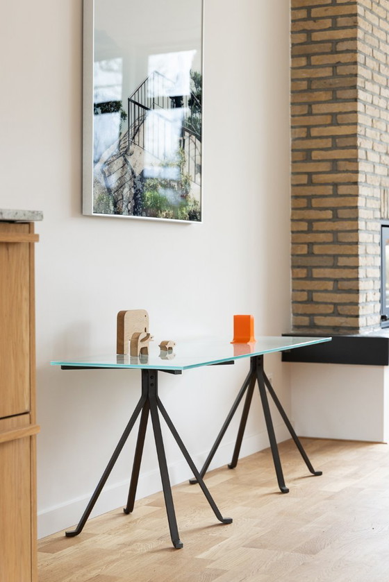 Image 1 of Enzo Mari Cuginetto custom side table Driade 1973